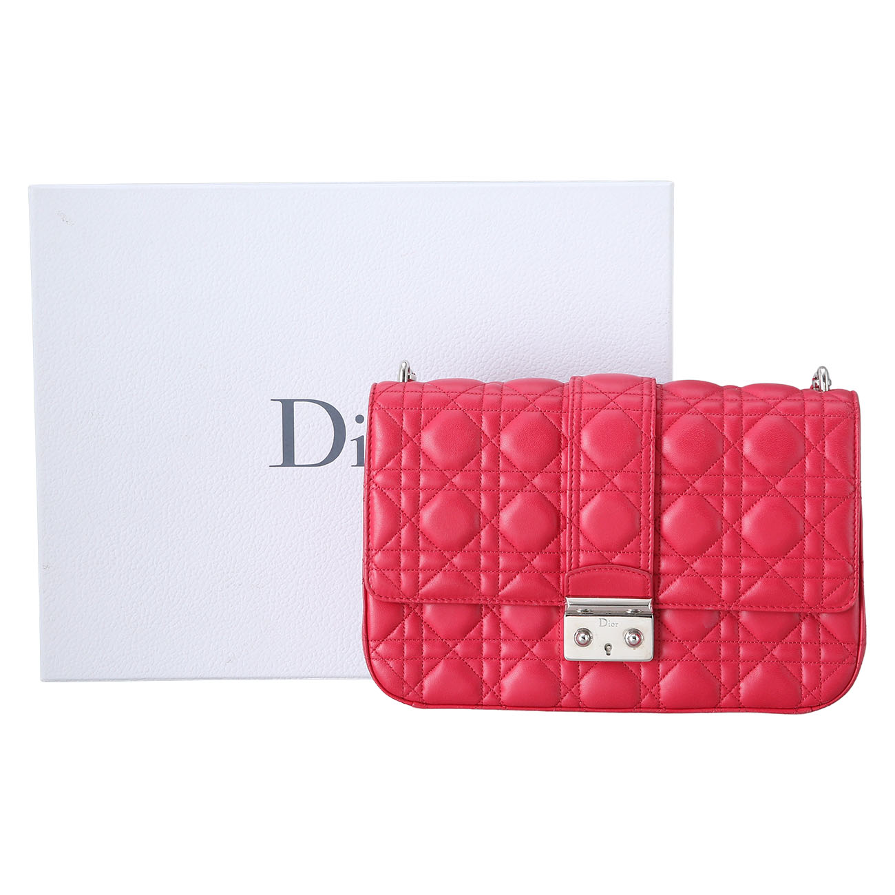 CHRISTIAN DIOR(USED)크리스찬 까나쥬 체인 플랩백